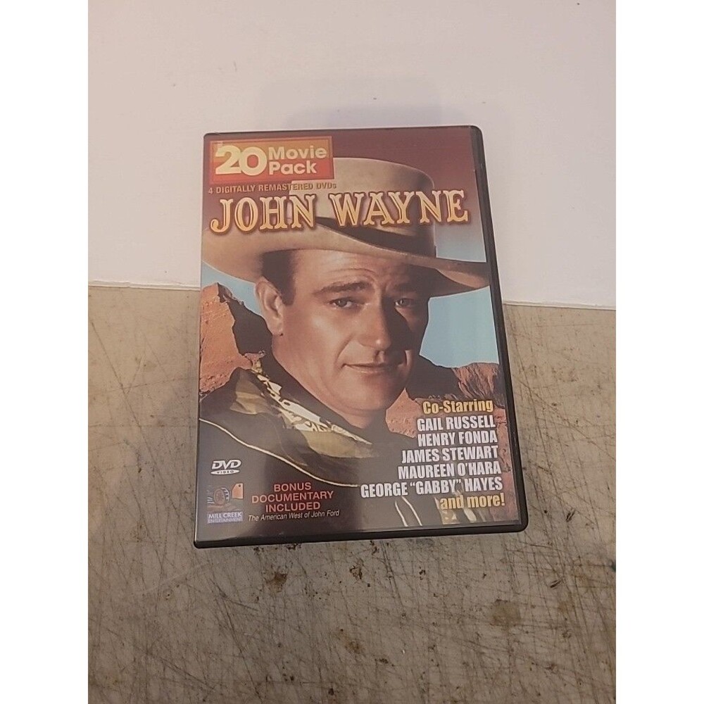 John Wayne Collection 20 Movie Pack Remastered DVD Box Set Brand  Pre-owned